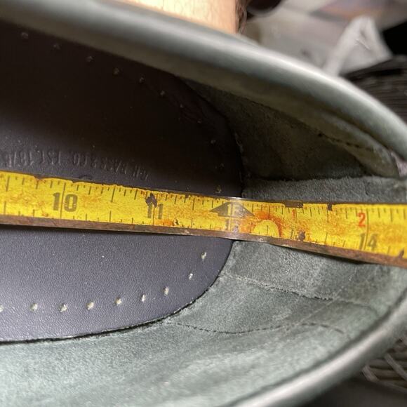 GH Bass Weejuns Men’s 13 D Green Tassel Kilt Slip On Loafer Dress Shoes Casual - Picture 10 of 10